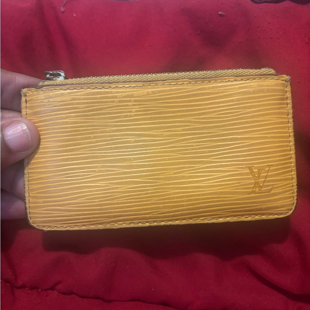 Louis Vuitton Mustard Yellow Card Holder - Picture 6 of 6
